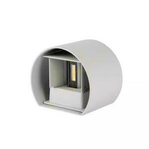 Wandmontage 6W V-TAC Oben Unten Verstellbar Grau Rund IP65 Bridgelux VT-756 3000K 660lm small 2