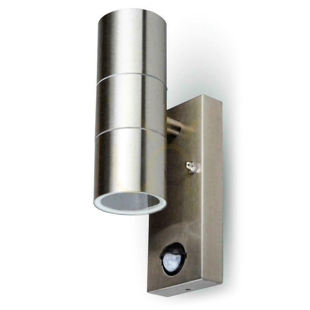 Garden wall lamp V-TAC GU10 Acid Sensor Top Down IP44 VT-7621PIR.