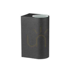 Wandleuchte V-TAC GU10 Aluminium Rund Schwarz Oben Unten IP44 VT-7652 small 1