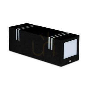 Garten-Wandleuchte V-TAC Square Black GU10 Top Bottom IP44 VT-7662 3 Jahre Garantie small 2