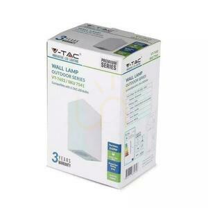 Wandleuchte V-TAC Quadratisch Weiß Oben Unten IP44 VT-7652 3 Jahre Garantie small 4
