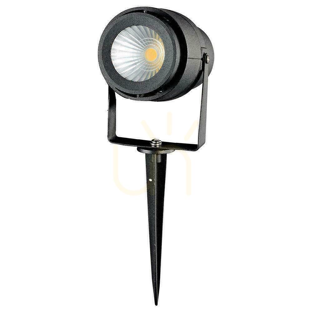 Aussicht V-TAC 12W Black VT-857 LED Driven Garden Ground Luminaire Green 720lm Farbe. V-TAC 12W Black VT-857 LED Driven Garden Ground Luminaire Green 720lm Farbe.