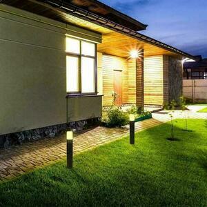 V-TAC GU10 Rund Aluminium Gartenmast Schwarz 80x80x500mm IP54 VT-7617 3 Jahre Garantie small 5