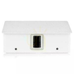 V-TAC 4W LED-Wandleuchte IP65 Weiß Square VT-704 4000K 440lm small 2