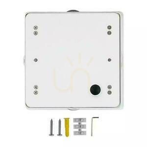 V-TAC 4W LED-Wandleuchte IP65 Weiß Square VT-704 4000K 440lm small 5