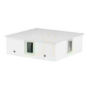 V-TAC 4W LED-Wandleuchte IP65 Weiß Square VT-704 4000K 440lm small 6