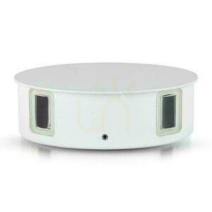 V-TAC 4W LED-Wandleuchte IP65 Weiß Rund VT-706 3000K 440lm. small 2