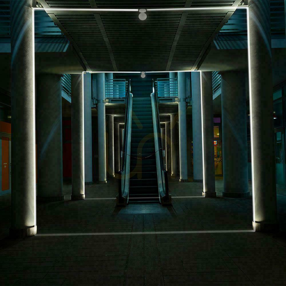 Anzeige Leuchte 360st V-TAC 7W LED-Beleuchtung Fassade / Fenstereinbau Weiß IP65 VT-707 4000K 770lm Leuchte 360st V-TAC 7W LED-Beleuchtung Fassade / Fenstereinbau Weiß IP65 VT-707 4000K 770lm