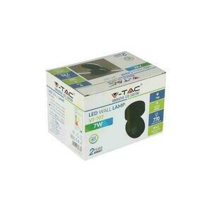 Leuchte 360st V-TAC 7W LED-Beleuchtung Fassade / Fenstereinbau Schwarz IP65 VT-707 4000K 770lm small 4