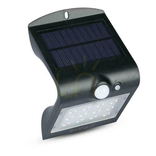 Prüfen Solarprojektor 1.5W LED Schwarz V-TAC VT-767-2 4000K 220lm