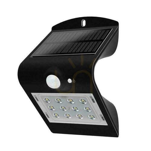 Prüfen Solarprojektor 1.5W LED Schwarz V-TAC VT-767-2 4000K 220lm