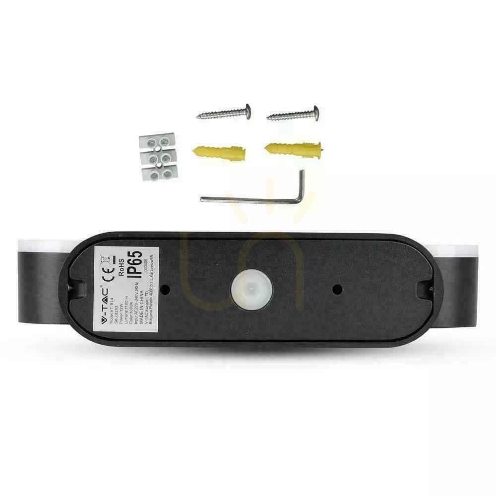 Prüfen Wandleuchte V-TAC 12W LED Swivel 350st Schwarz VT-814 3000K 1100lm. Wandleuchte V-TAC 12W LED Swivel 350st Schwarz VT-814 3000K 1100lm.