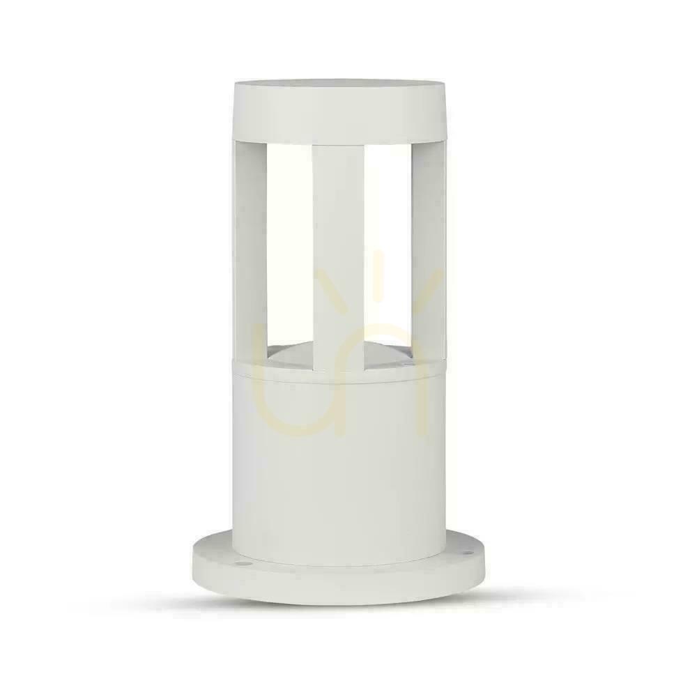 Aussicht V-TAC 10W LED Gartenmast IP65 Weiß 25cm VT-830 6400K 450lm V-TAC 10W LED Gartenmast IP65 Weiß 25cm VT-830 6400K 450lm