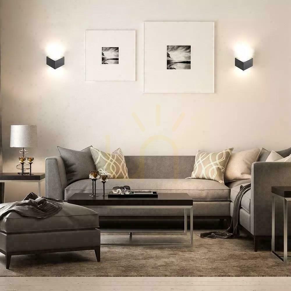 Vorschau V-TAC 3W Bridgelux Chip Schwarz VT-803 4000K 300lm Wandlampe. V-TAC 3W Bridgelux Chip Schwarz VT-803 4000K 300lm Wandlampe.