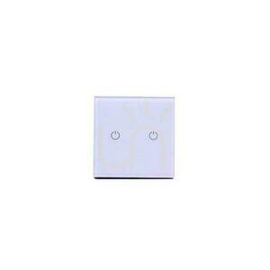 SMART WiFi V-TAC Doppelglasschalter Weiß Amazon Alexa, Google Home, Nest VT-5004 small 2
