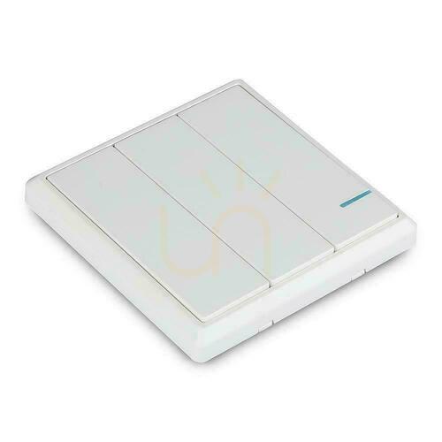 Prüfen Drahtloser Dreifach-IP54-Schalter für SKU 8458, 8459 V-TAC VT-5133