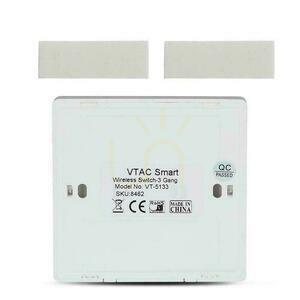 Drahtloser Dreifach-IP54-Schalter für SKU 8458, 8459 V-TAC VT-5133 3 Drahtloser Dreifach-IP54-Schalter für SKU 8458, 8459 V-TAC VT-5133 small 3