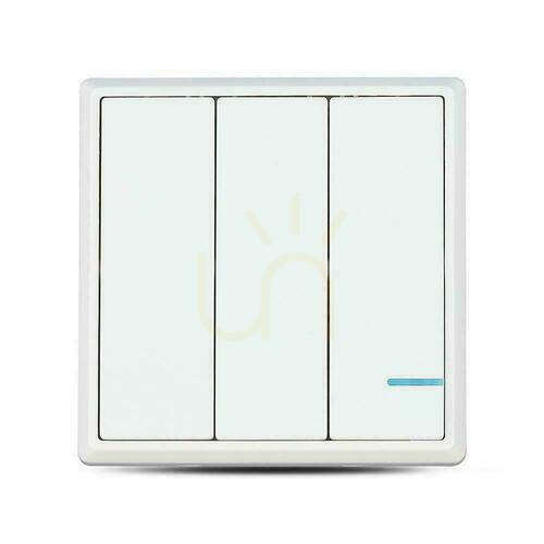 Prüfen Drahtloser Dreifach-IP54-Schalter für SKU 8458, 8459 V-TAC VT-5133