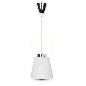 V-TAC 7W Pendelleuchte Chrom + Weiß VT-1036 4000K 360lm small 0