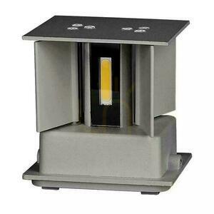 V-TAC 12W LED Top Down Adjustable Chip BRIDGELUX Grau Quadratisch IP65 VT-759-12 4000K 1100lm Wandleuchte. small 5