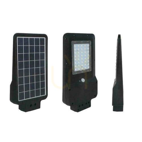 Prüfen V-TAC Solar Straßenleuchte 15W LED Schwarz ST-15 6000K 1600lm