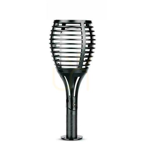 Prüfen V-TAC Solar Garten Leuchte 4 Funktionen Flammeneffekt VT-719 2200K 5lm.