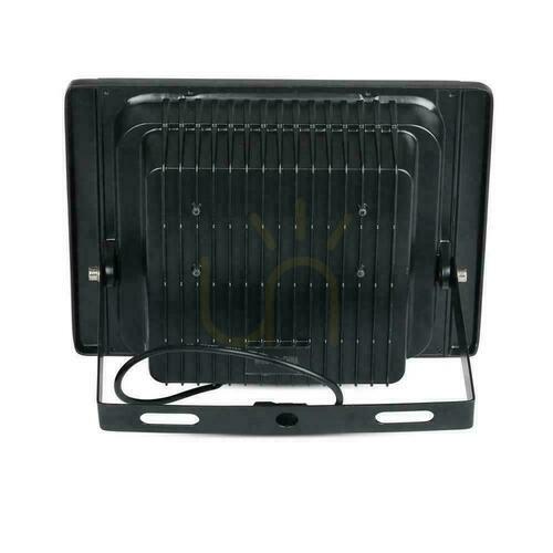 Prüfen V-TAC Solar LED Projektor 16W Schwarz IP65, Fernbedienung, Timer VT-40W 4000K 1050lm