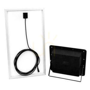V-TAC Solar LED Projektor 40W Schwarz IP65, Fernbedienung, Timer VT-200W 4000K 3100lm small 5