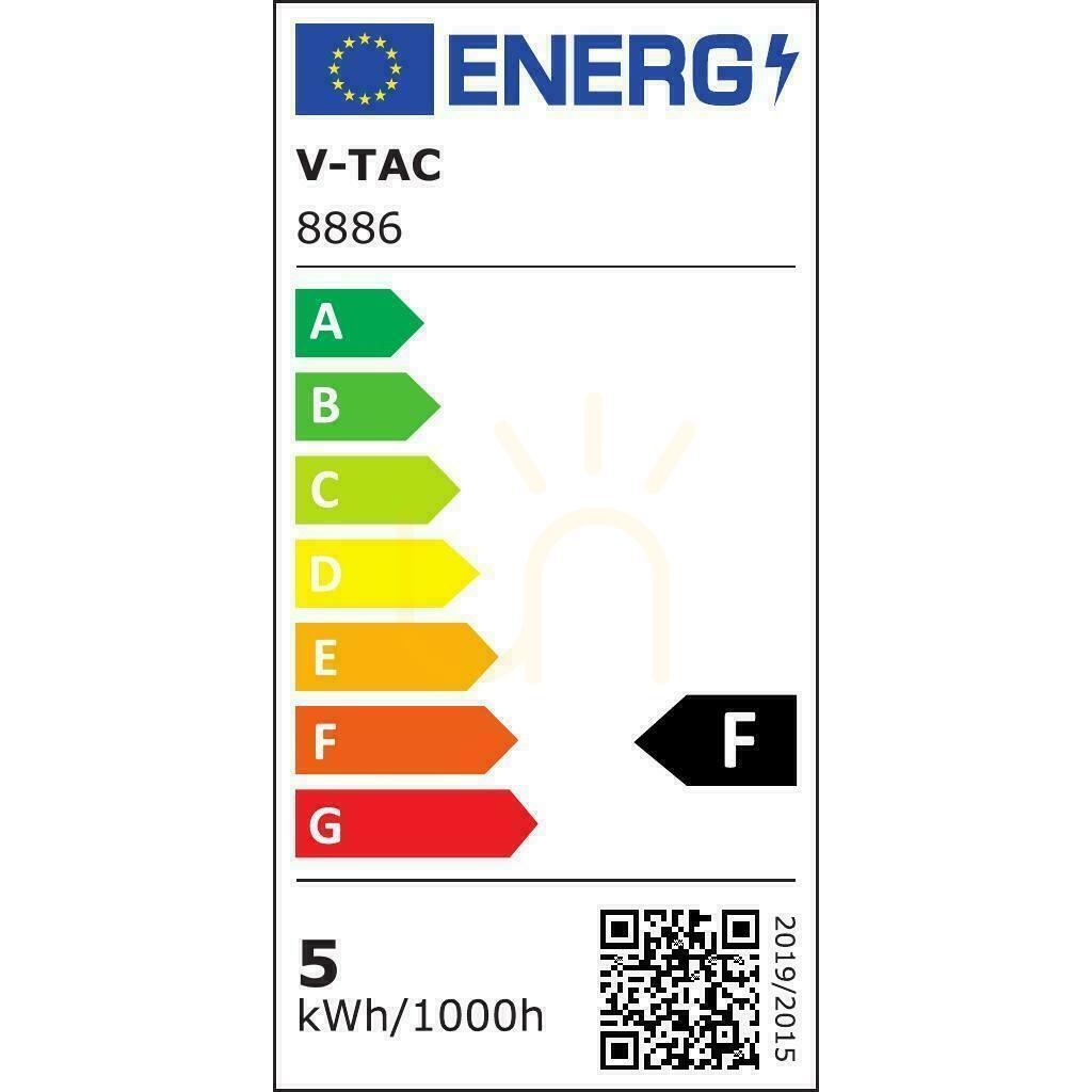 Aussicht Satz von 3x5W GU10 Satin V-TAC VT-4444 6400K 400lm Okularen Satz von 3x5W GU10 Satin V-TAC VT-4444 6400K 400lm Okularen