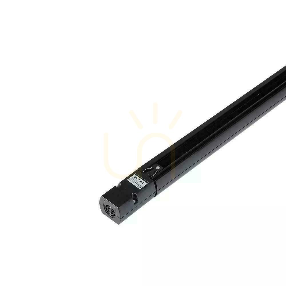 Anzeige Sammelschienensystem 3F 1,5 Meter Schwarz 3 Phasen (Stromanschluss und Kappe enthalten) V-TAC Sammelschienensystem 3F 1,5 Meter Schwarz 3 Phasen (Stromanschluss und Kappe enthalten) V-TAC