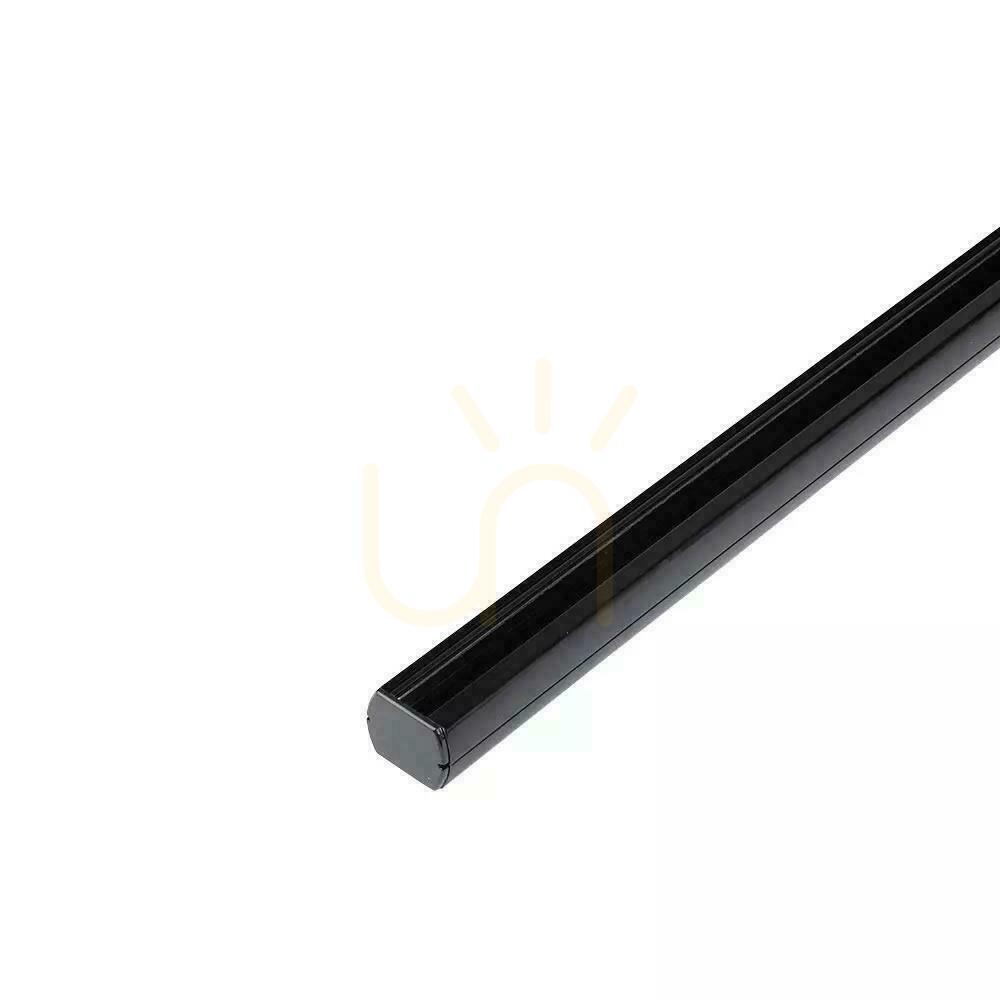 Prüfen Sammelschienensystem 3F 1,5 Meter Schwarz 3 Phasen (Stromanschluss und Kappe enthalten) V-TAC Sammelschienensystem 3F 1,5 Meter Schwarz 3 Phasen (Stromanschluss und Kappe enthalten) V-TAC