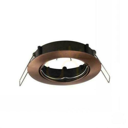 Prüfen Mesh V-TAC GU10 Round Movable Copper VT-779 3 Jahre Garantie