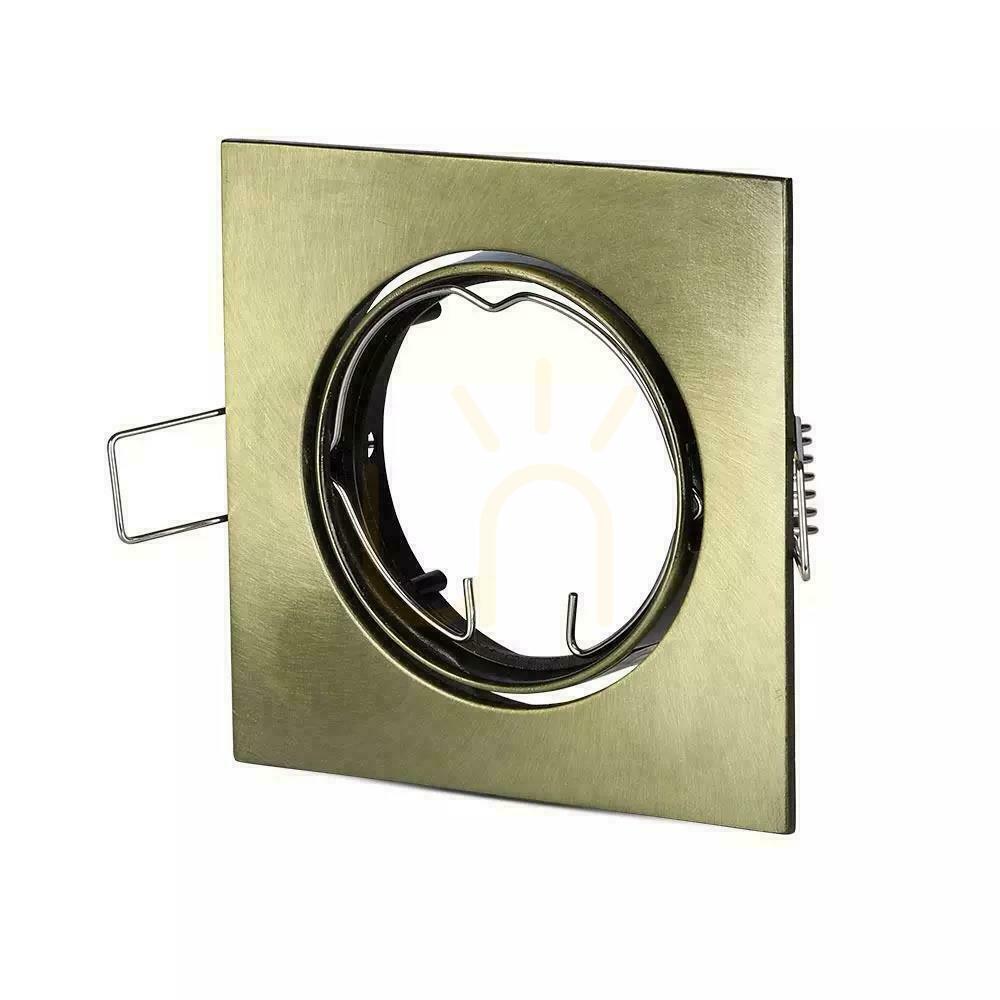 Aussicht Mesh V-TAC GU10 Square Movable Gold VT-779-SG 3 Jahre Garantie Mesh V-TAC GU10 Square Movable Gold VT-779-SG 3 Jahre Garantie