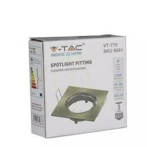 Mesh V-TAC GU10 Square Movable Gold VT-779-SG 3 Jahre Garantie 2 Mesh V-TAC GU10 Square Movable Gold VT-779-SG 3 Jahre Garantie small 2