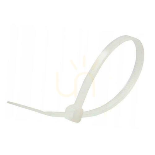 Prüfen V-TAC Kabelbinder 3,5 × 200 mm, weiß, Nylon, 100 Stück