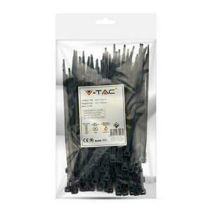V-TAC Klemme 4.5x150mm Schwarz 22kg Nylon66 (Paket. 100Stück) small 1