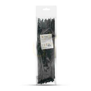 V-TAC Klemme 4.5x350mm Schwarz 22kg Nylon66 (Paket. 100Stück) 1 V-TAC Klemme 4.5x350mm Schwarz 22kg Nylon66 (Paket. 100Stück) small 1
