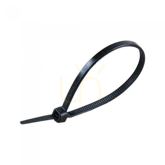 Prüfen V-TAC Klemme 4.5x350mm Schwarz 22kg Nylon66 (Paket. 100Stück) V-TAC Klemme 4.5x350mm Schwarz 22kg Nylon66 (Paket. 100Stück)