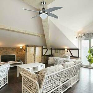 V-TAC VT-6043-4 Deckenventilator mit Leuchte, Ø107 cm, 4 Flügel, LED 15 W 1500 lm CCT, Fernbedienung small 3