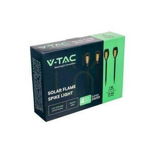 Solar Lampenset mit 4 Stück V-TAC Driven 1W LED 50cm 6 Stunden (Paket. 4Stück) VT-724 2200K small 4