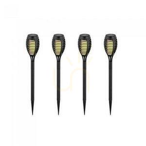 Solar Lampenset mit 4 Stück V-TAC Driven 1W LED 50cm 6 Stunden (Paket. 4Stück) VT-724 2200K small 0