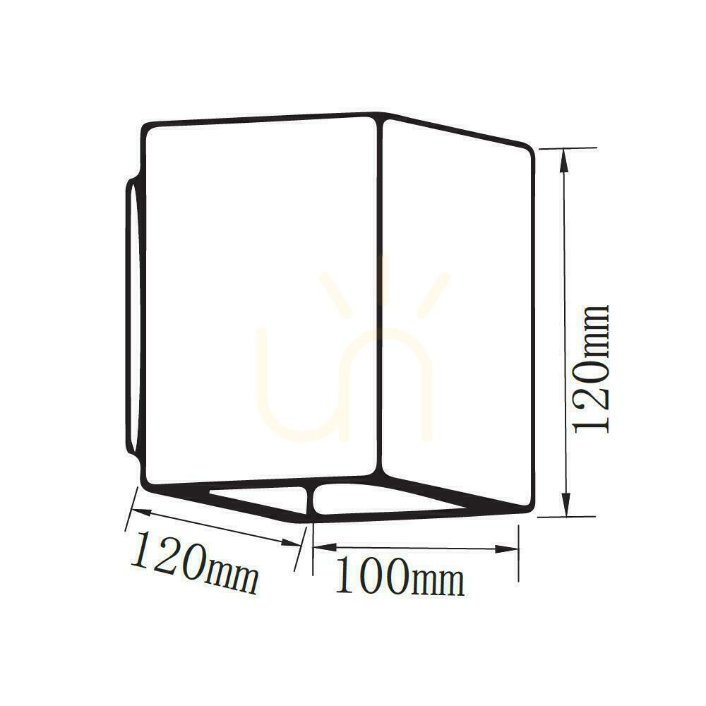 Prüfen V-TAC BETON Wandleuchte G9 LED Quadratisch Dunkelgrau IP20 VT-892 V-TAC BETON Wandleuchte G9 LED Quadratisch Dunkelgrau IP20 VT-892