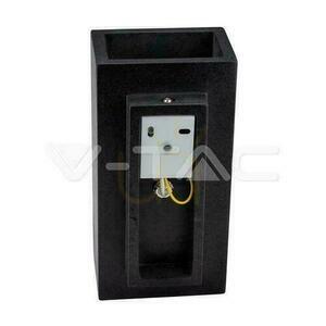 V-TAC BETON Wandleuchte 2xG9 LED Rechteck Dunkelgrau IP20 VT-893 small 2