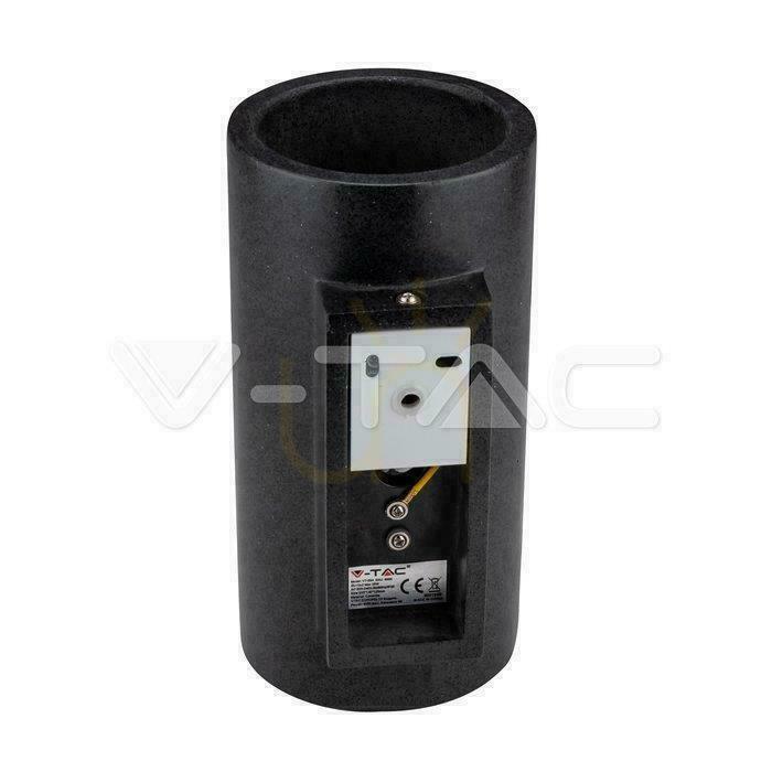 Zeige V-TAC BETON Wandleuchte 2xGU10 LED Rund Dunkelgrau IP20 VT-894 V-TAC BETON Wandleuchte 2xGU10 LED Rund Dunkelgrau IP20 VT-894