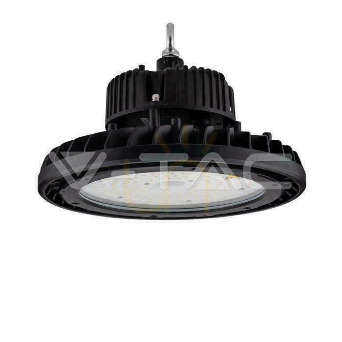 Aussicht V-TAC LED High Bay SAMSUNG CHIP Leuchte 100W 120st 120Lm/W 1-10V VT-9-114 5000K 12000lm 5 Jahre Garantie V-TAC LED High Bay SAMSUNG CHIP Leuchte 100W 120st 120Lm/W 1-10V VT-9-114 5000K 12000lm 5 Jahre Garantie