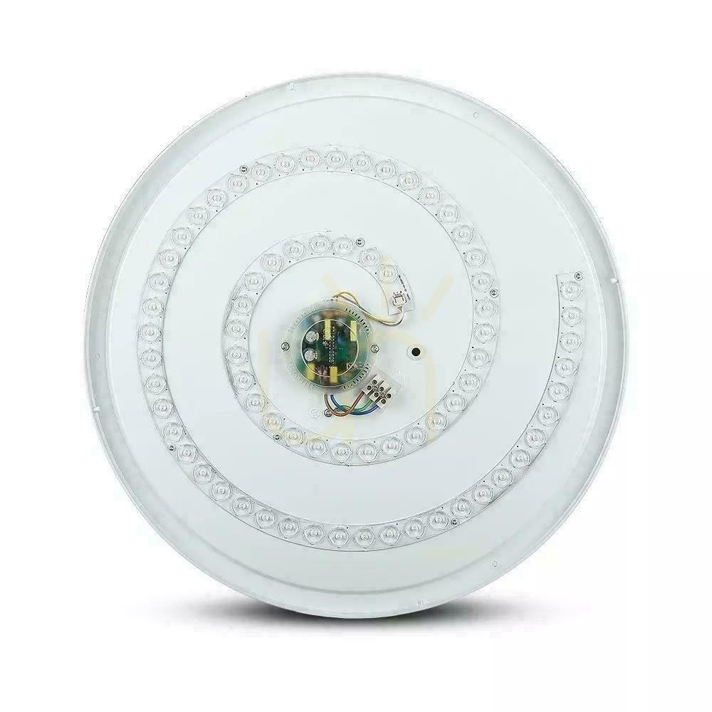 Zeige Decke Plafond V-TAC 60W LED Pilot CCT Timer Sterne fi.480 VT-8473 2700K-6400K 4200lm Decke Plafond V-TAC 60W LED Pilot CCT Timer Sterne fi.480 VT-8473 2700K-6400K 4200lm