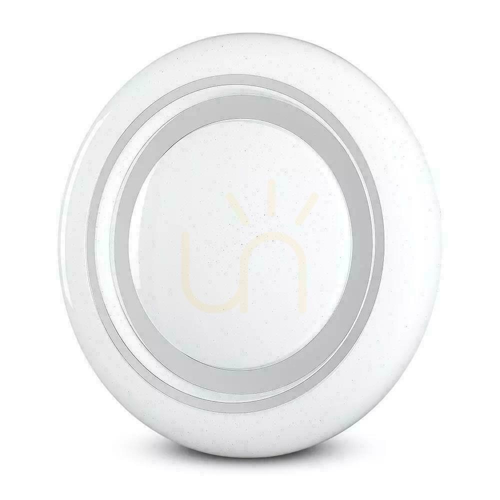 Prüfen Decke Plafond V-TAC 60W LED Pilot CCT Timer Sterne fi.480 VT-8473 2700K-6400K 4200lm Decke Plafond V-TAC 60W LED Pilot CCT Timer Sterne fi.480 VT-8473 2700K-6400K 4200lm