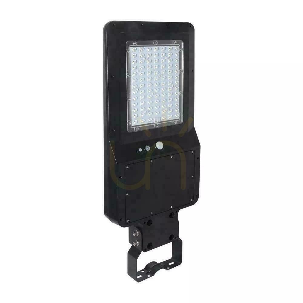 Prüfen V-TAC Solar-Straßenleuchte 40W LED Schwarz IP65 120Lm/W VT-ST42 6000K 4800lm 3 Jahre Garantie V-TAC Solar-Straßenleuchte 40W LED Schwarz IP65 120Lm/W VT-ST42 6000K 4800lm 3 Jahre Garantie