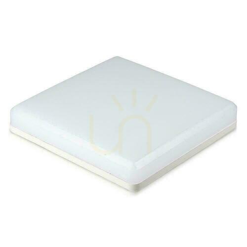 Prüfen Oberfläche Plafond Square V-TAC 25W LED SAMSUNG CHIP IP44 100Lm/W VT-8066SQ 3000K 2500lm 3 Jahre Garantie
