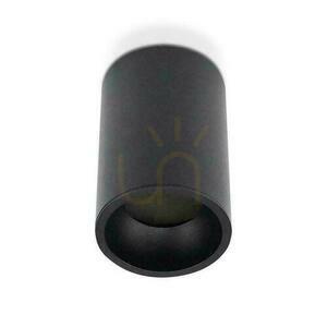 V-TAC Aluminium GU10 Rund Aufputzrohr Schwarz 70x107mm VT-802 3 Jahre Garantie small 0